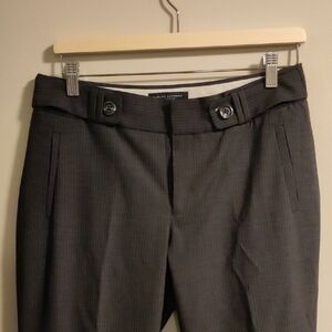 Banana Republic Charcoal Pinstripe Pants